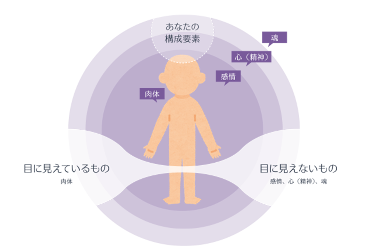 それぞれが作用する範囲